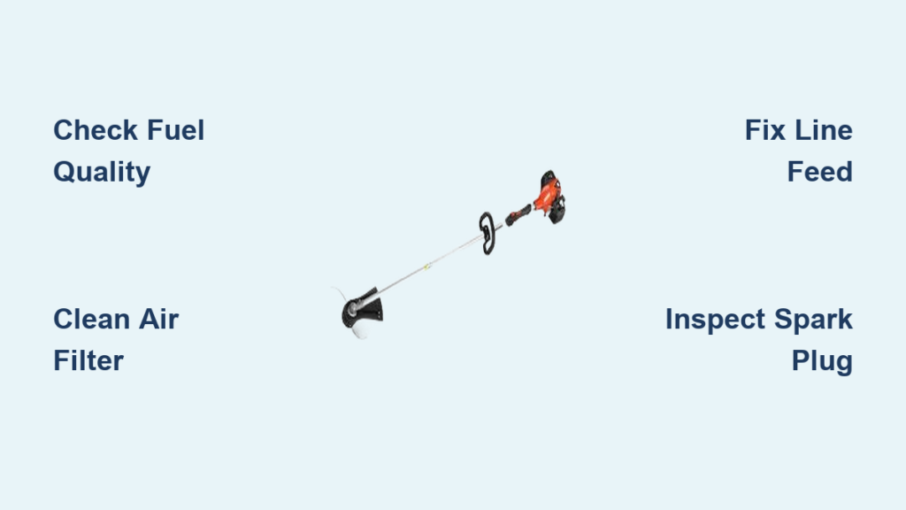 Echo Weed Trimmer Troubleshooting Guide