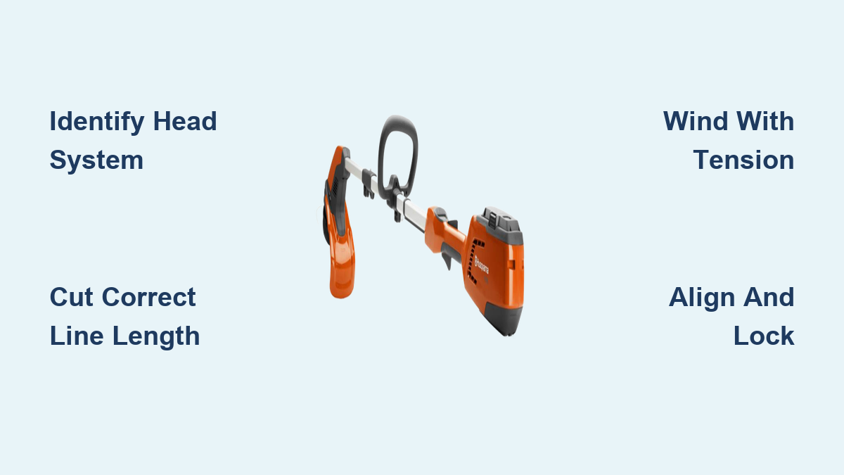 How to Restring Husqvarna Weed Trimmer – Quick Guide