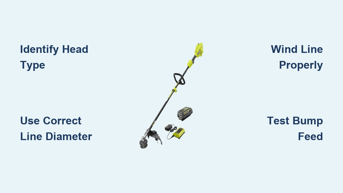 How to Change String on Ryobi Cordless Weed Trimmer