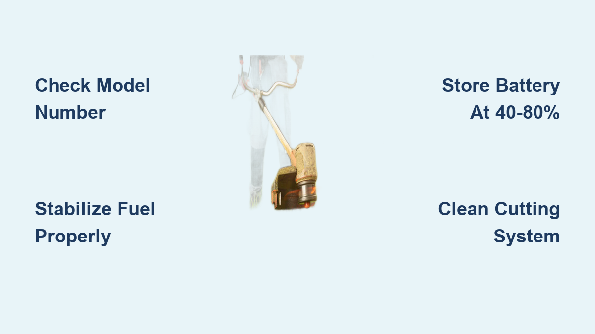 How to Store Weed Trimmer Properly