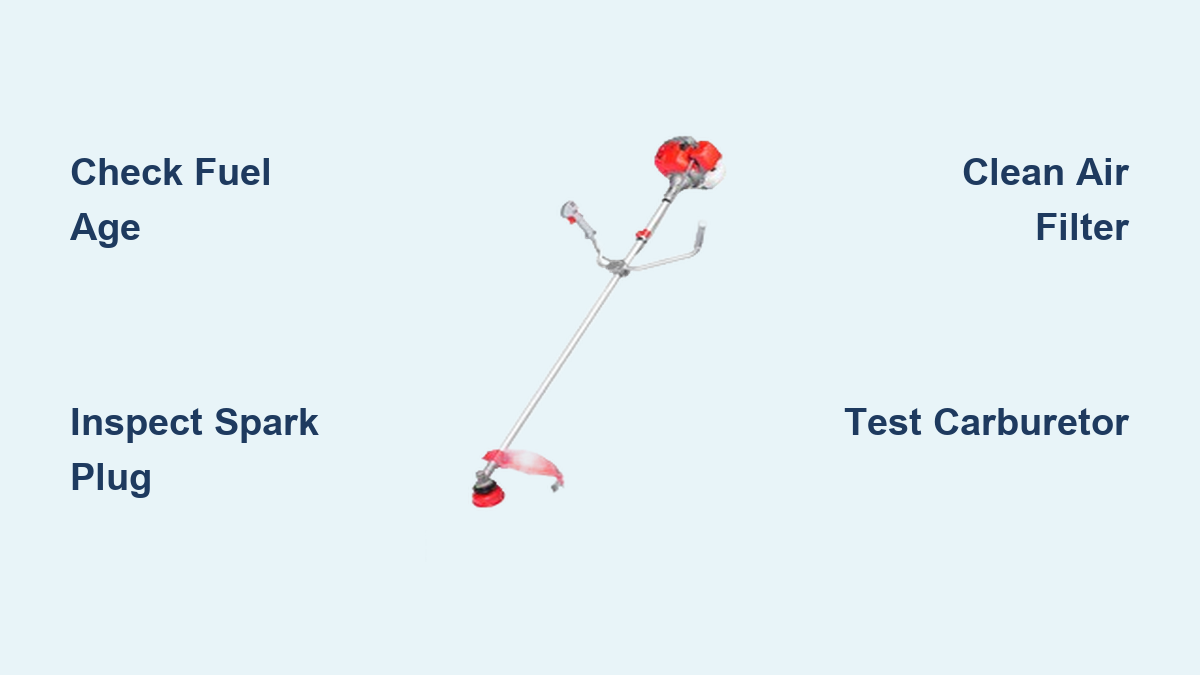 How to Fix Weed Trimmer Not Working