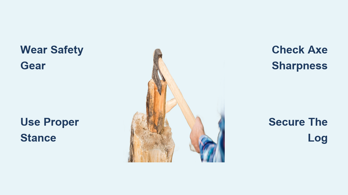 How to Chop Wood Safely: Essential Tips