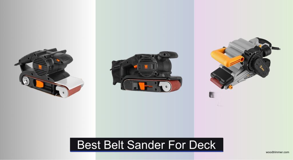 7 Best Belt Sanders for Deck (2026 Guide)