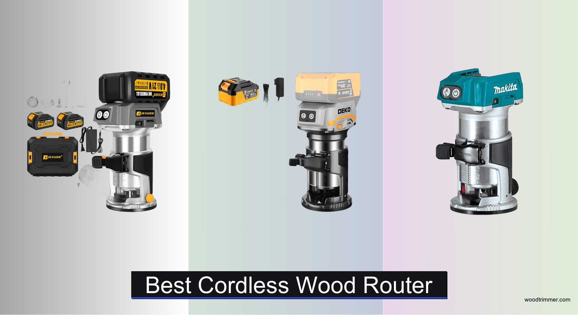7 Best Cordless Wood Routers for 2026