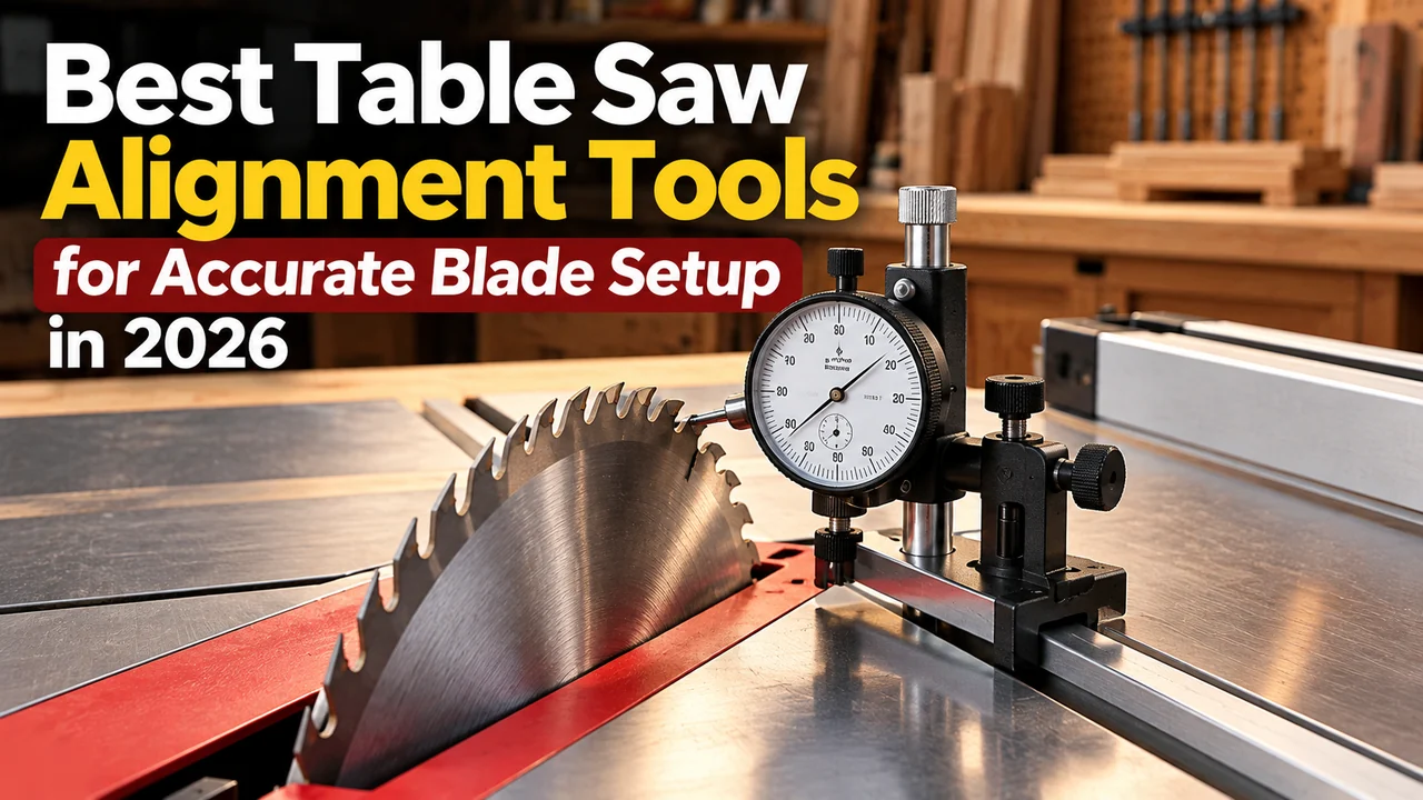 Best Table Saw Alignment Tools for Accurate Blade Setup in 2026